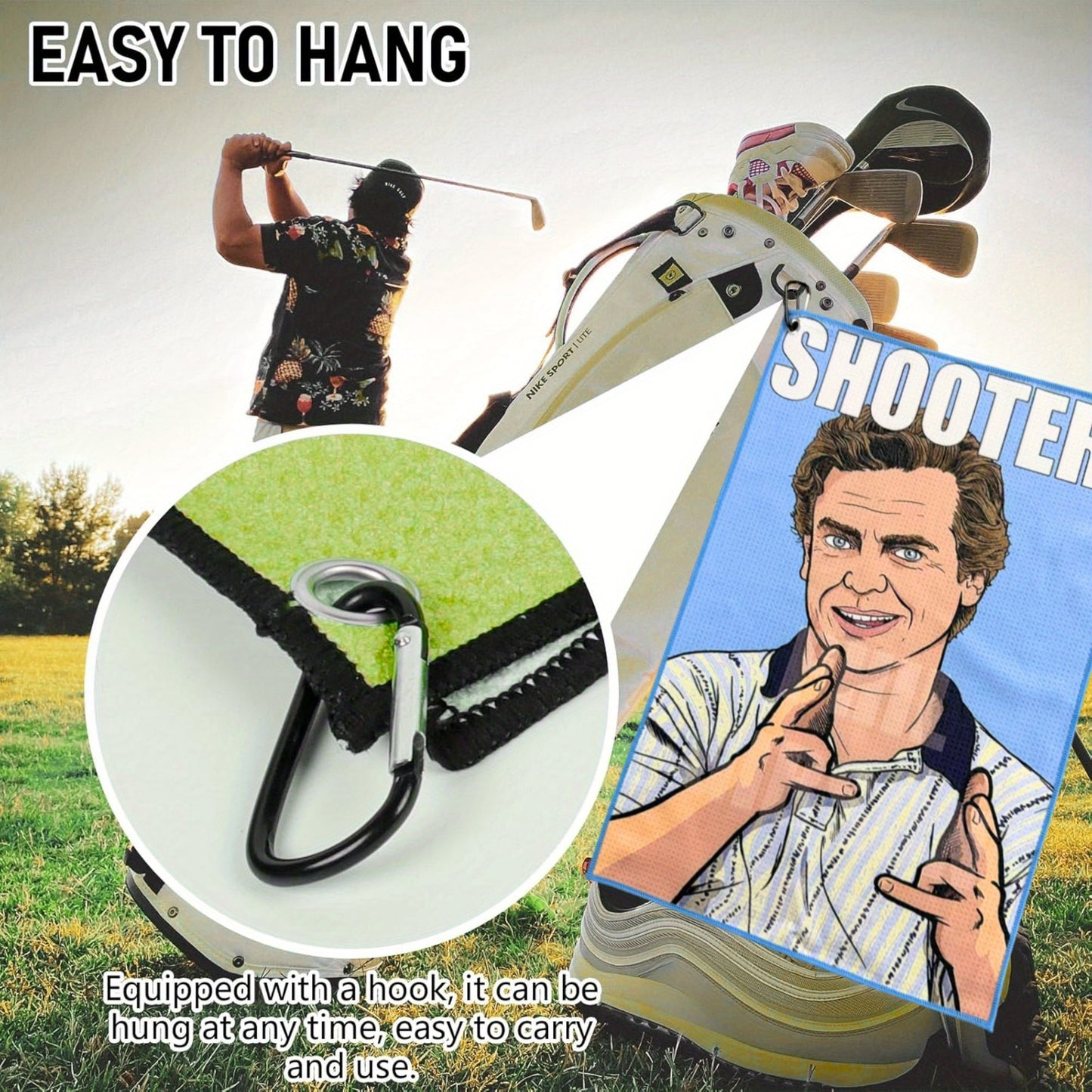 Shooter Premium Golf Towel