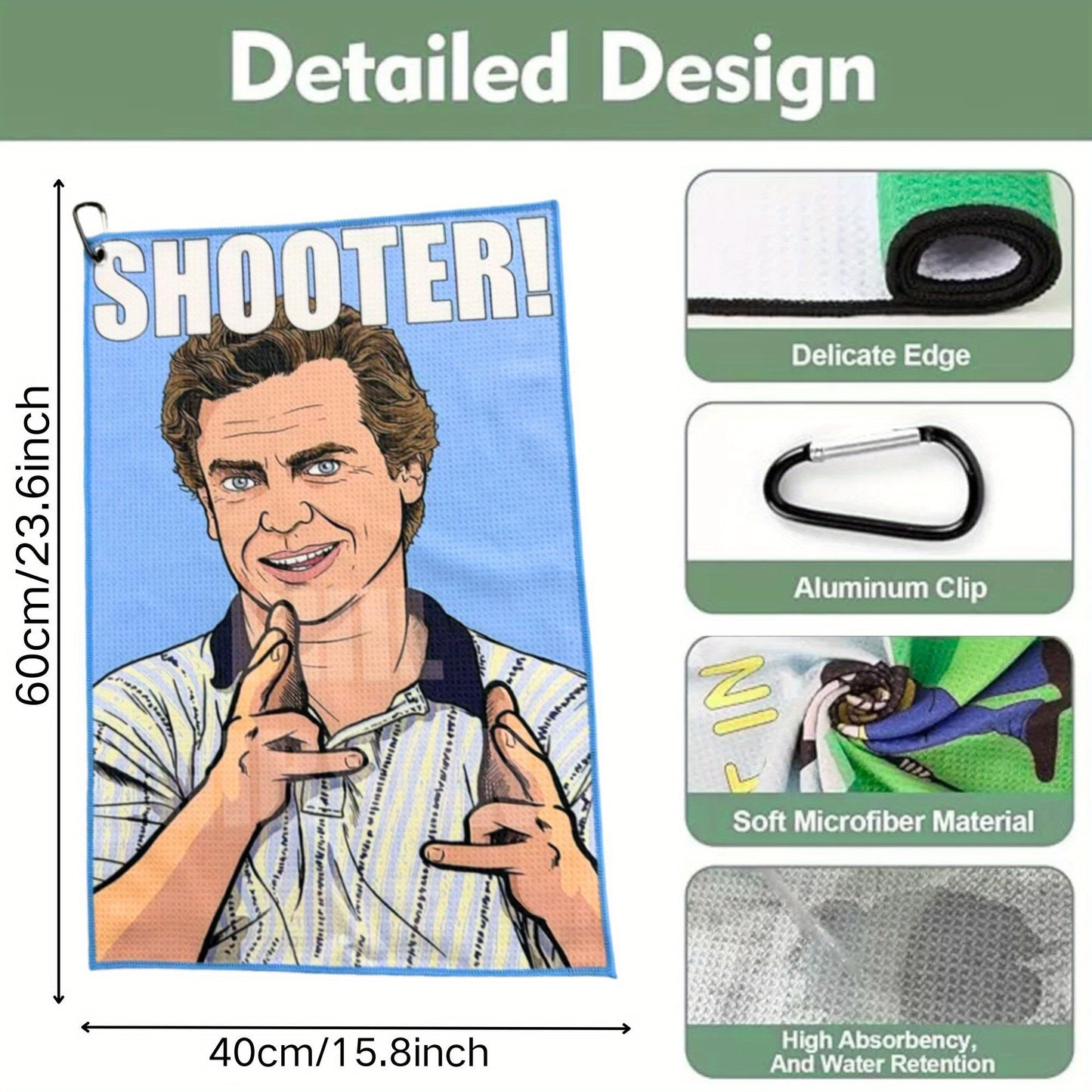 Shooter Premium Golf Towel