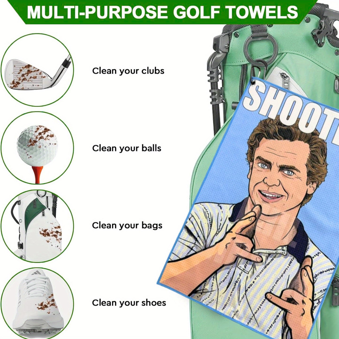 Shooter Premium Golf Towel