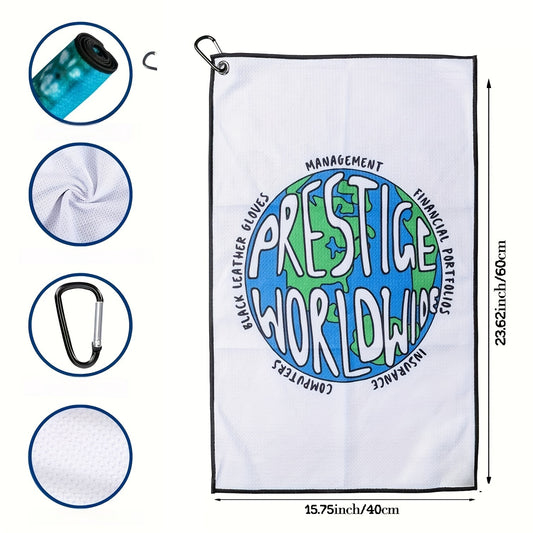 Prestige Worldwide Cartoon Microfiber Premium Golf Towel